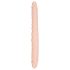 You2Toys - dubbel dildo - mjuk silikon - natur