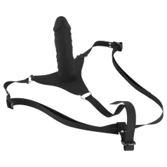 You2Toys - Silicone Strap-On - påsättbar dildo (svart)
