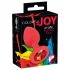 Colorful JOY - analplugg silikon liten röd