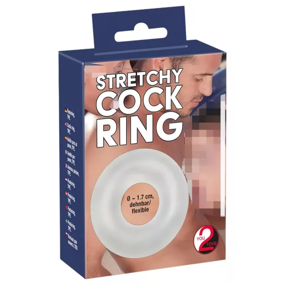 You2Toys - penisring silikon - transparent