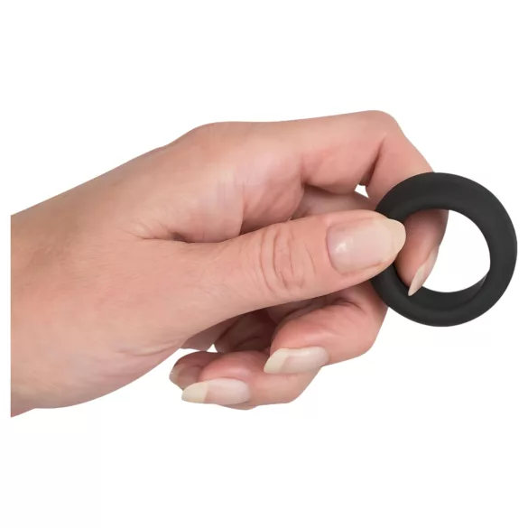 Black Velvets - penisring tjock - 2,6 cm - svart
