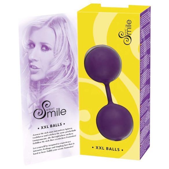 SMILE - geishakulor XXL - stora kulor - lila
