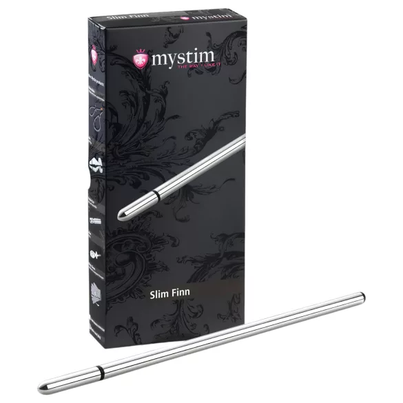 mystim - elektro uretradilator - Slim Finn - rostfritt stål
