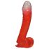 Jolly - dildo - realistisk - röd - 17 cm