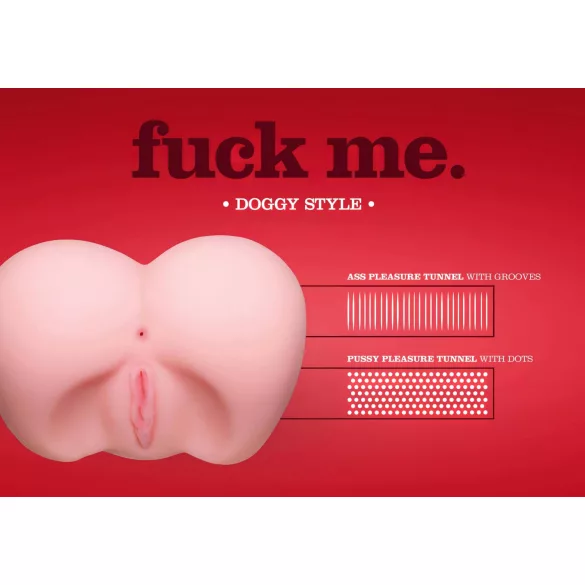 You2Toys - sexdocka med realistisk rumpa - naturfärg