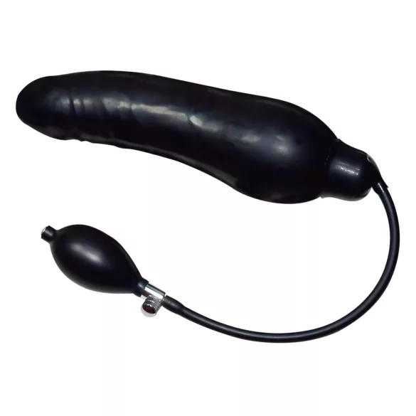 You2Toys - latex uppblåsbar analplugg - svart stor
