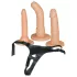 You2Toys - påsättningsbart dildoset med sele (hudfärgad)