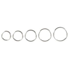 Bad Kitty - penisring set i metall - 5 delar