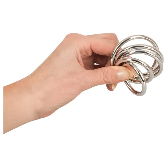 Bad Kitty - metallpenisringar, 5 delar