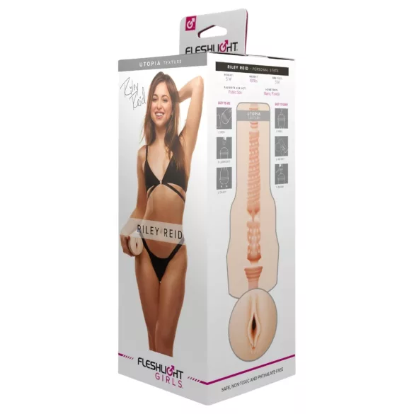 Fleshlight - masturbator vagina - Riley Reid Utopia - realistisk sexleksak