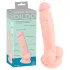 You2Toys - Medical - medicinsk silikon-dildo - natur (18 cm)