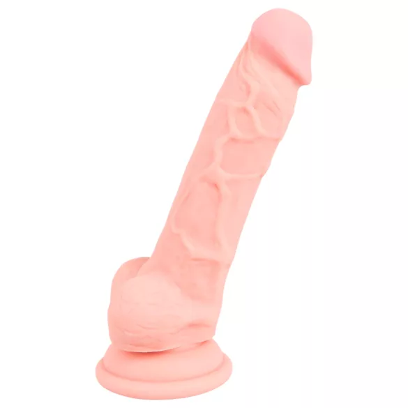 Medical - dildo i medicinskt silikon 18cm - natur