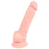 Medical - dildo i medicinskt silikon 18cm - natur