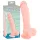 Medical - dildo i medicinskt silikon 24cm - natur