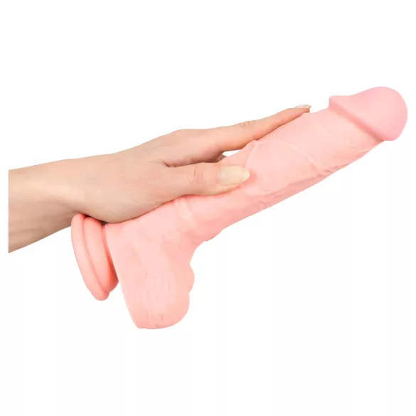 Medical - dildo i medicinskt silikon 24cm - natur