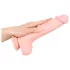 Medical - dildo i medicinskt silikon 24cm - natur