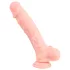 Medical - dildo i medicinskt silikon 24cm - natur