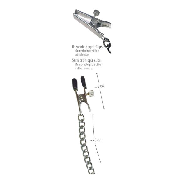 Kedja - bröstklämma med kedja - justerbar