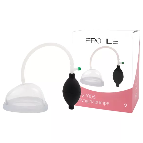 Fröhle - vaginapump - medicinsk - transparent