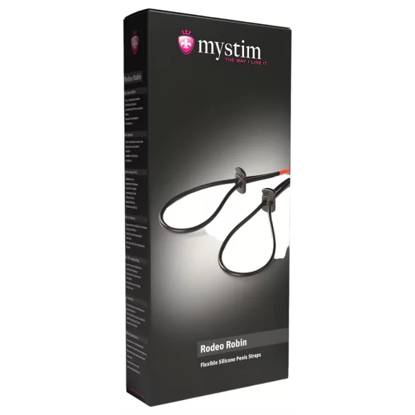 mystim - elektrostimulering penisring med pungband