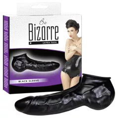 You2Toys - Penis- och pungöverdrag latex svart - Be Bizarre