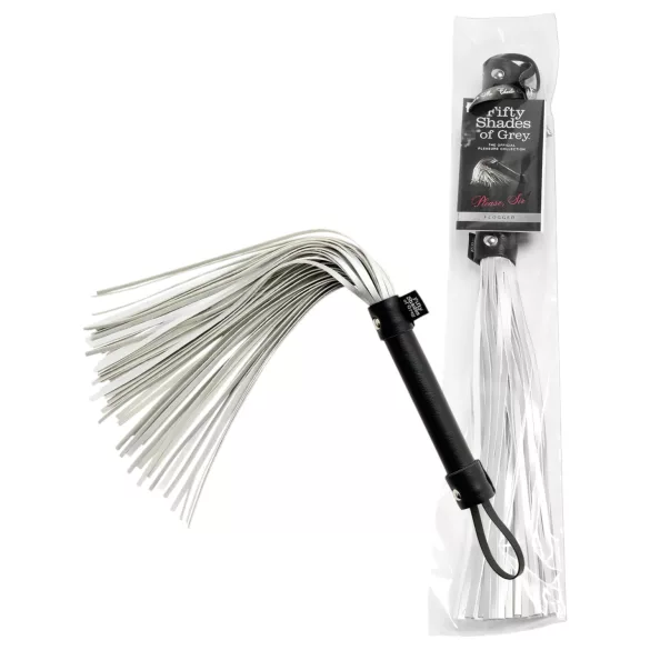 Fifty Shades of Grey - piska - konstläder - grå