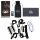 Fifty Shades of Grey - bondage set - handfängsel ögonbindel flogger grå