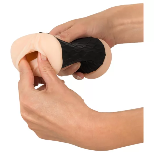 Nature Skin - masturbator vagina och anus - natur/svart