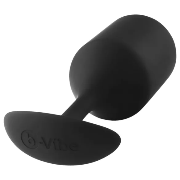 b-vibe - analplugg med dubbla kulor - 257g - svart