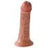 King Cock - dildo 15 cm - realistisk - brun