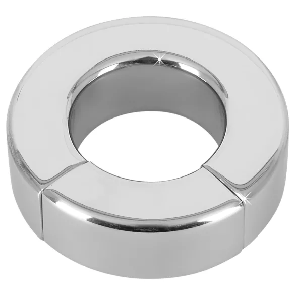 Fetish - Sextreme - tung magnetisk pung-/testikelring och stretcher (341 g)