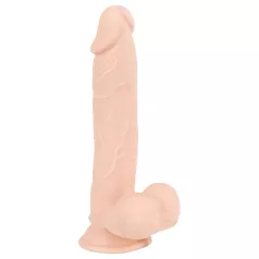   Nature Skin - realistisk dildo med sugpropp (naturell, medium)
