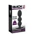 Black Velvets - analplug med kulor - tung 145g - svart