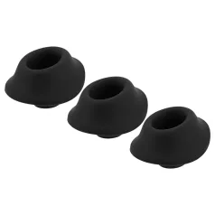 Womanizer Premium S - reservmunstycke set - svart - 3-pack