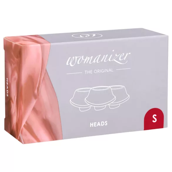 Womanizer Premium S - reservsughuvudset - röd (3 st)