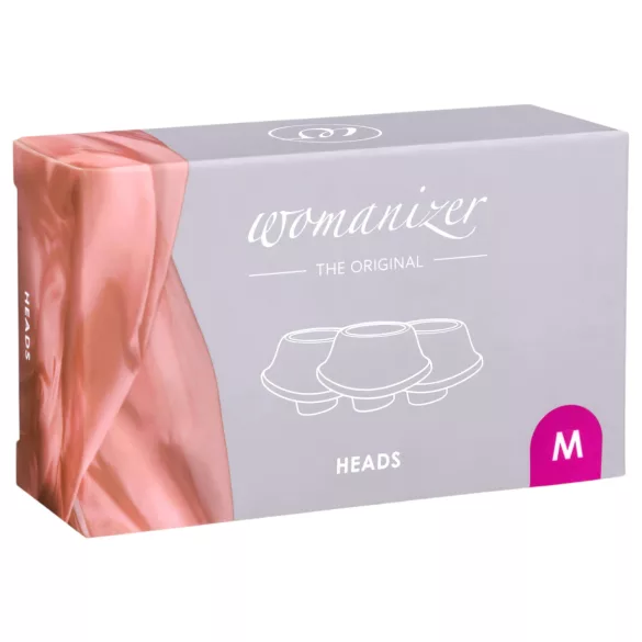 Womanizer Classic M - reservmunstycke set - lila (3 st)