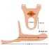 You2Toys - strap-on dildo med hålrum - medium - naturfärg
