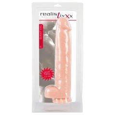realistixxx - realistisk dildo - extra stor 42cm - natur