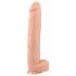 realistixxx - realistisk dildo - extra stor 42cm - natur