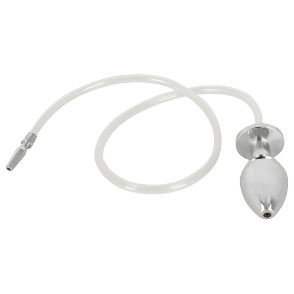 Piss to Ass Plug - ihålig analplugg med urinrörsutvidgare