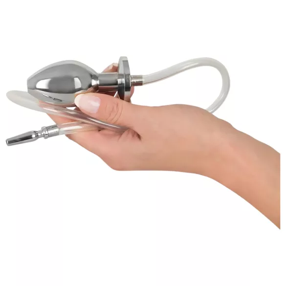 You2Toys - Piss to Ass Plug - ihålig analplugg med urinrörsutvidgare
