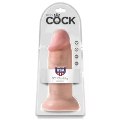 King Cock - dildo 25 cm - naturfärg