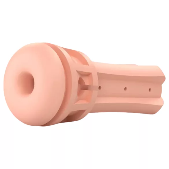 mystim Opus E Donut - Elektro Masturbator (Natur-Svart)