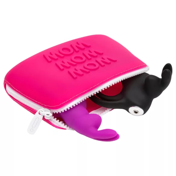 Happyrabbit - necessär för sexleksaker (rosa) - liten