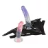 You2Toys - strap-on set - dubbeldildo kit - svart