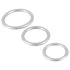 You2Toys - penisring set silikon metallfärg 3-pack
