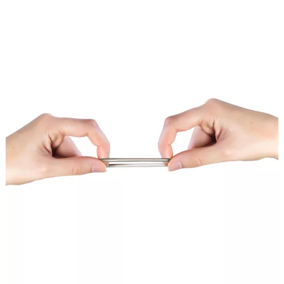 You2Toys - penisring set silikon metallfärg 3-pack