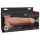 Fetish Strap-On 9 - strap-on dildo med hålighet och sprutfunktion - naturfärg