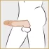 Realistixxx - penisärm med kukring - 16cm natur