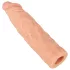 Nature Skin - förlängande, förtjockande penishylsa (19,5 cm)